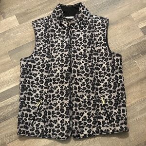 Leopard Print Women's Vest